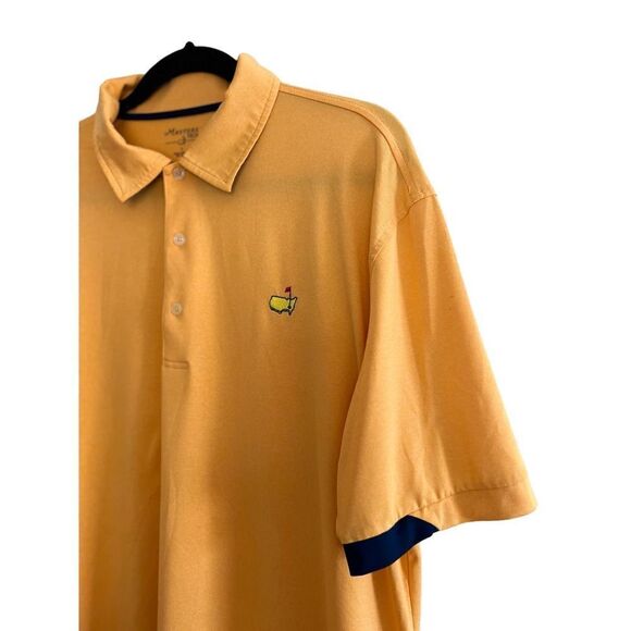 MASTERS TECH ORANGE SHIRT MENS SIZE LARGE - Picture 2 of 4
